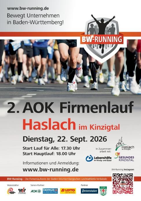 AOK Firmenlauf Haslach AOK Firmenlauf Haslach